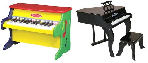 miniature piano for toddlers
