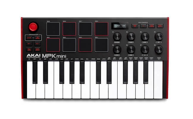 Akai mpk mini mk3 midi controller