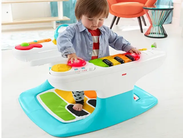 fisher price 4 in 1 step play piano disassembly