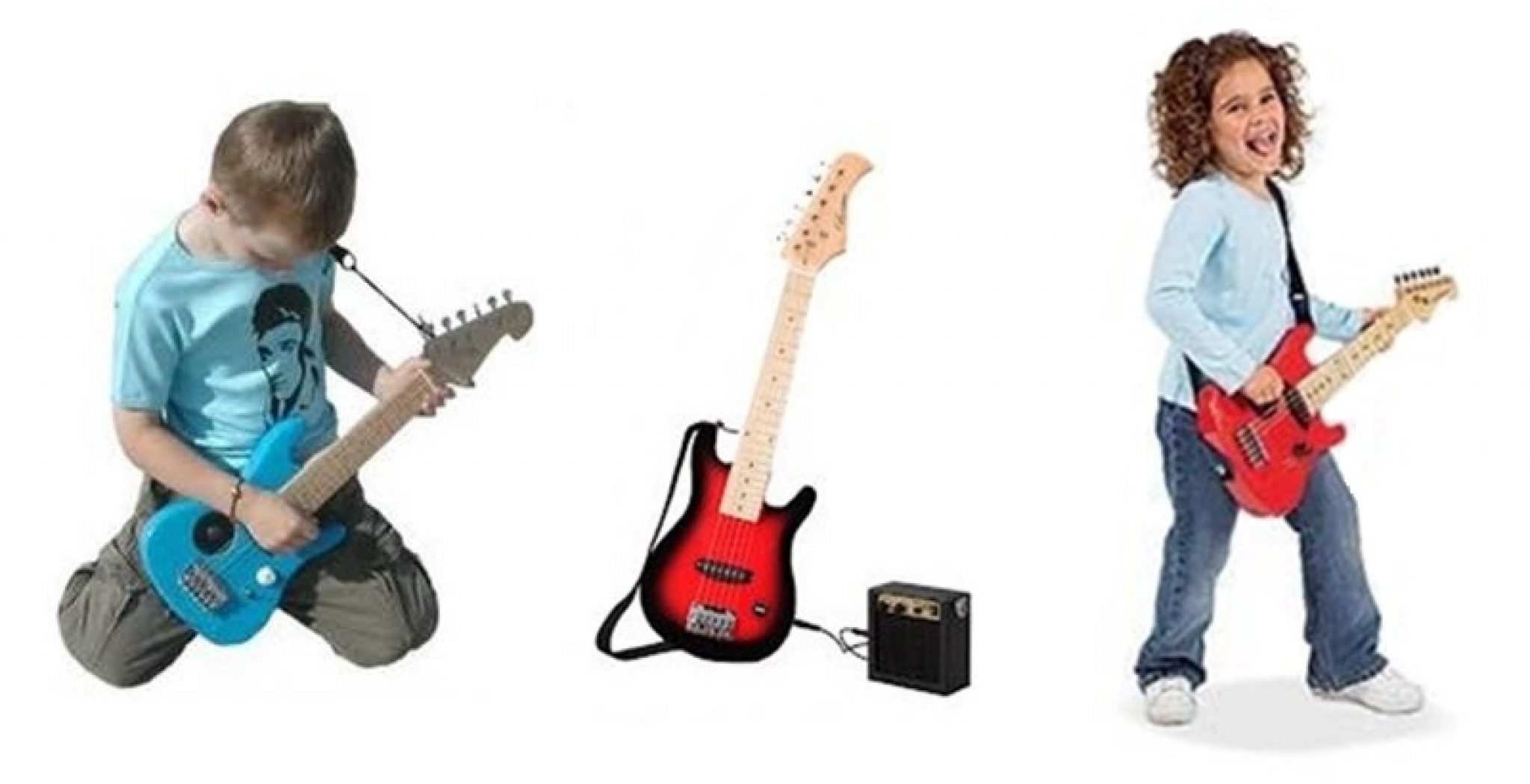 1/2 Electric Guitar (Half Size Guitars for Kids) - KeytarHQ: Music Gear ...