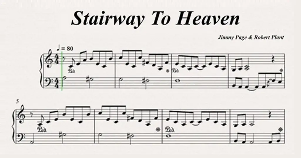 Stairway to heaven перевод на русский